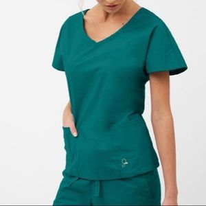 Jaanuu hunter green dolman top